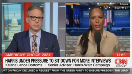 Here's What a Harris Adviser Told Jake Tapper When Asked, 'Why Is She Not Doing More Interviews?'